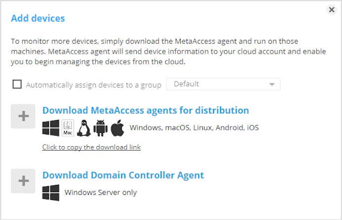 07 De Opswat MetaAccess-client is voor diverse platformen beschikbaar.