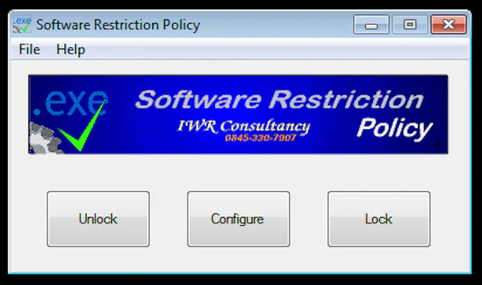 05 Simple Software Restriction Policy: een gebruiksvriendelijk alternatief voor het Softwarerestrictiebeleid van Windows Pro.