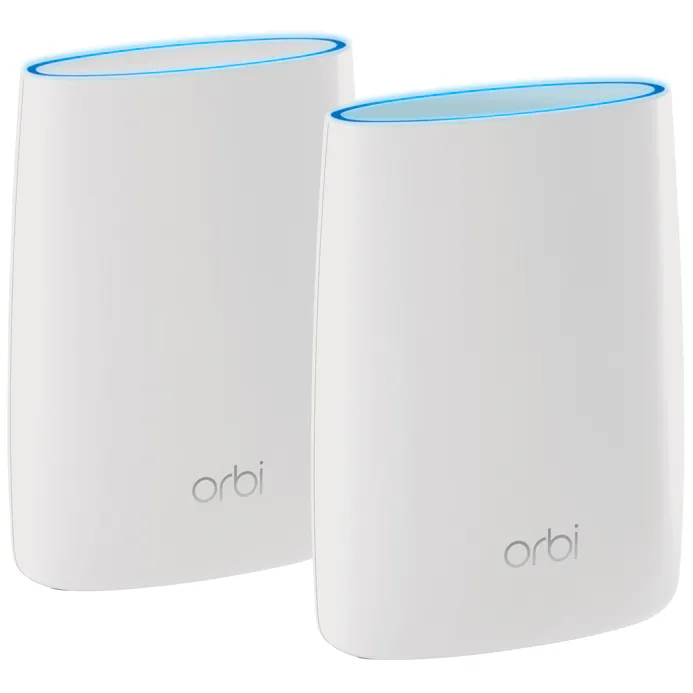 Orbi bestaat uit een vrijwel identieke router en satelliet.