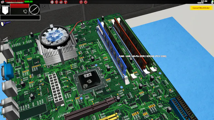 Tip 08 Computer Repair Simulator is een spelletje waarbij je je vaardigheden als ‘computerreparateur’ kunt testen.