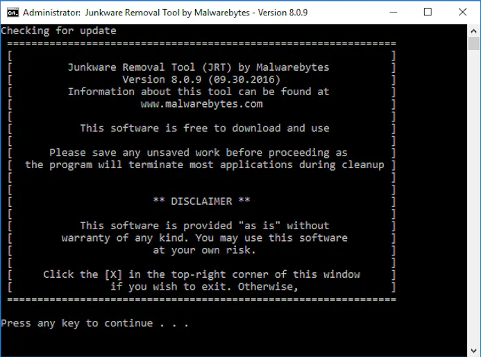 Tip 15 Junkware Removal Tool zoekt en verwijdert ongewenste programma’s en instellingen.