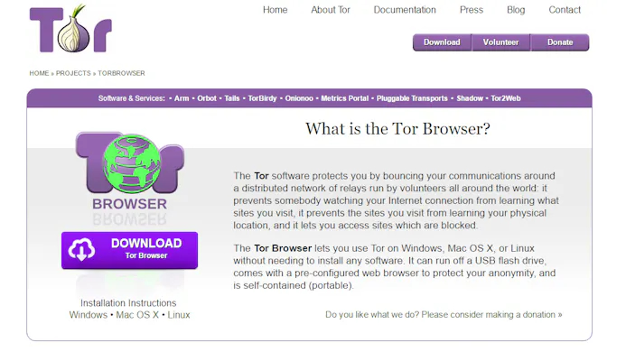 Tip 01 Begin bij het begin: installeer een anonieme browser.