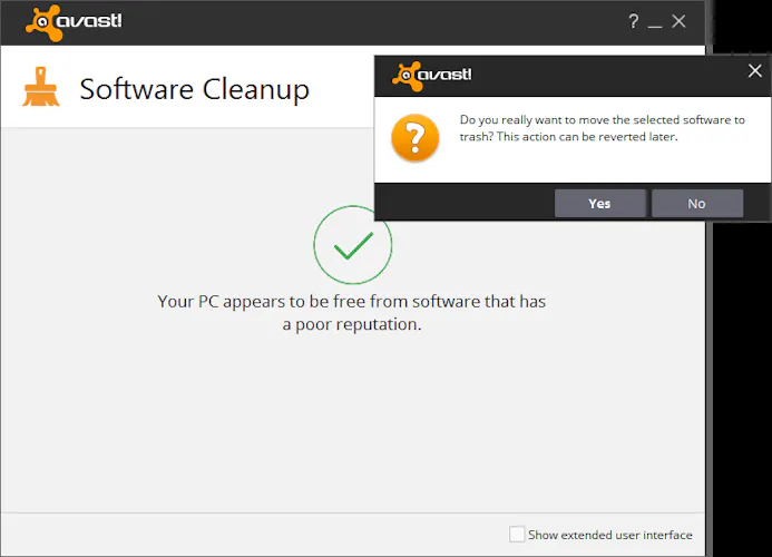 Tip 12 Avast Software Cleanup helpt bij het verwijderen van voorgeïnstalleerde ‘rommel’.