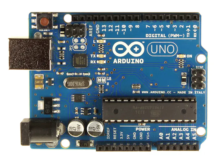 De Uno Rev3 is het bekendste Arduino-board.