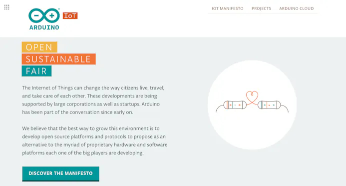 Arduino en IoT gaan perfect samen, neem een kijkje op de speciale Create-site voor ideeën.
