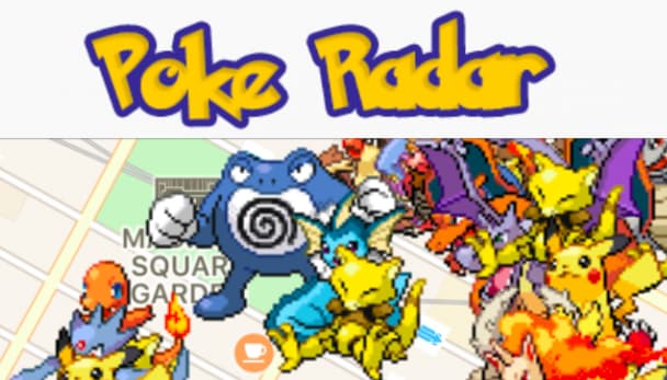Poke Radar: Waar vind je welke Pokémon?