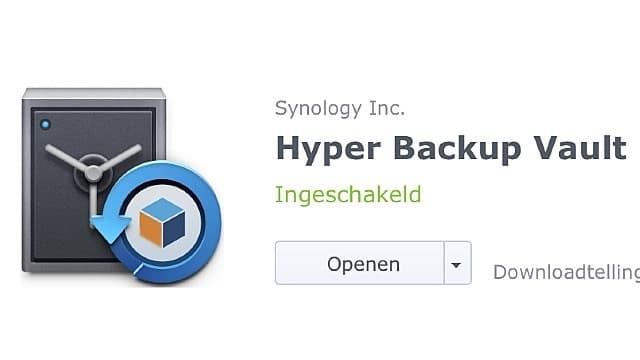 NAS back-uppen naar tweede NAS met Synology Hyper Backup