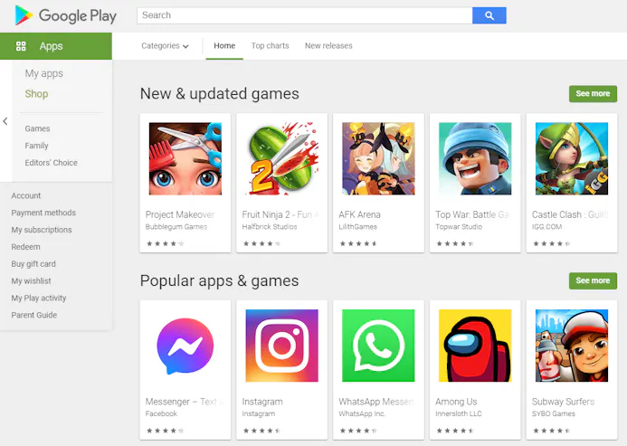 Er worden al meer dan drie miljoen apps aangeboden in de Google Play Store.