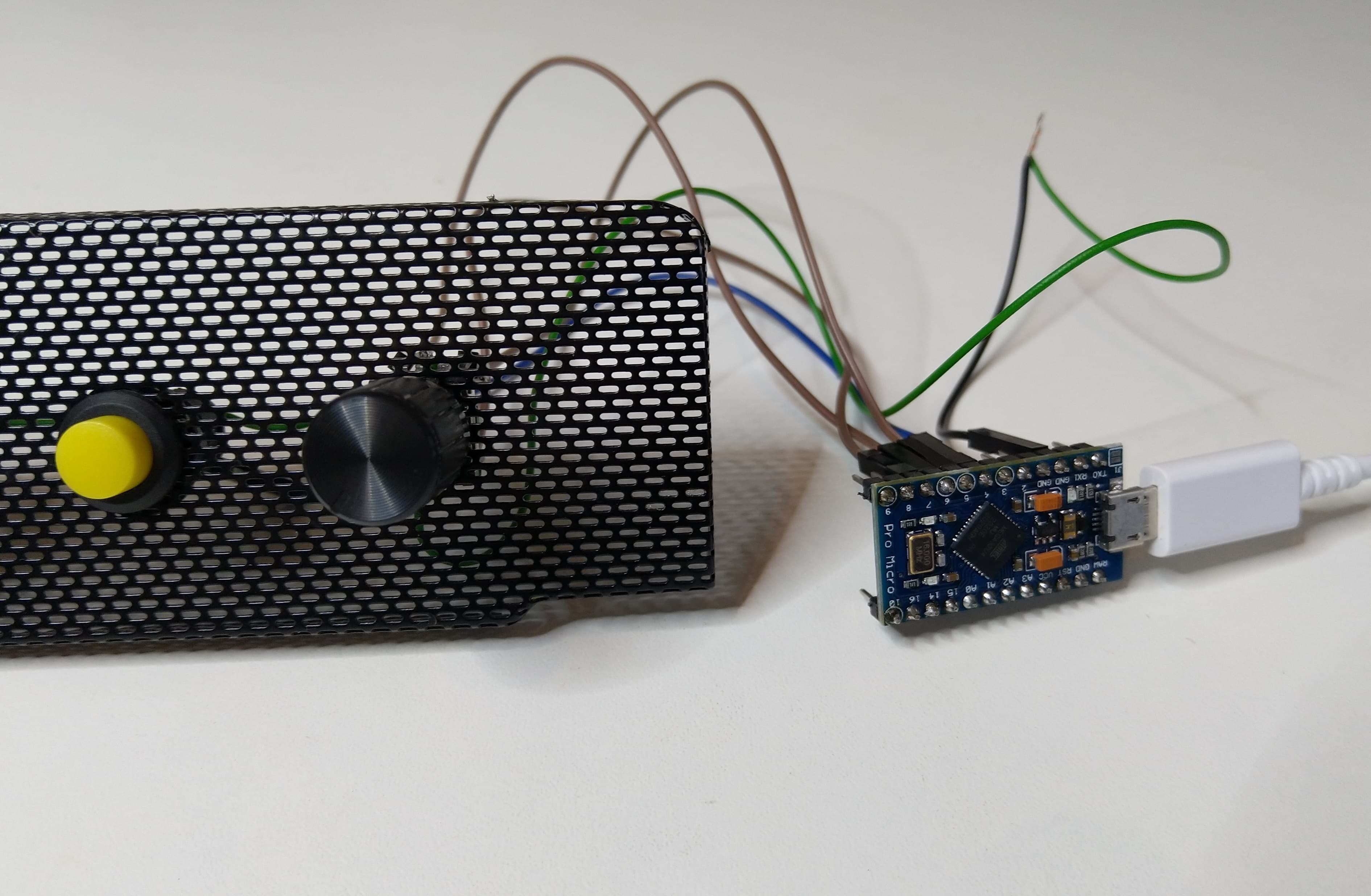 Usb-buttonbox bouwen&nbsp;met Arduino