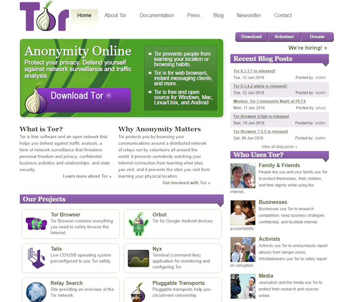 De incognitomodus in je browser is niet hetzelfde als een anonieme browser zoals Tor.