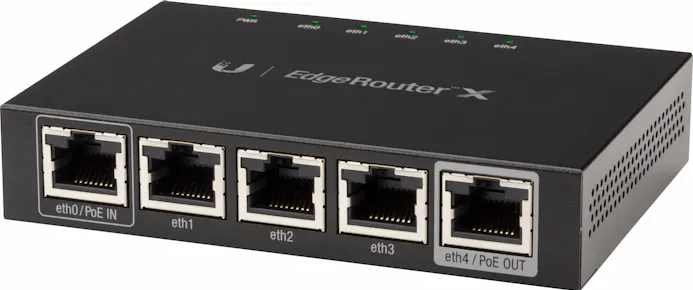 04 De Ubiquiti EdgeRouter X is een betaalbare router met een goede SQM-implementatie.