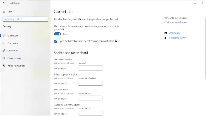 Met de Gamebalk van Microsoft kun je opnames van onder meer games maken.