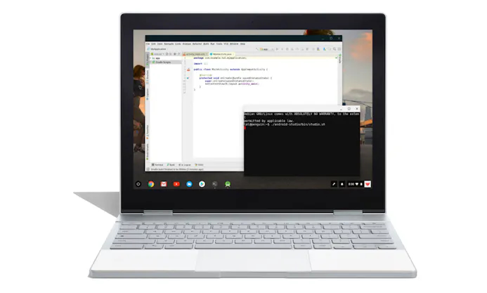 Linux-integratie op Chromebooks: met name handig voor programmeurs.