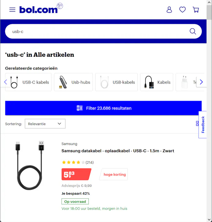 Ook Bol.com kun je als poortwachter zien, het bedrijf moet daarom ook aan te spreken zijn op bijvoorbeeld het aanbod van namaakartikelen door derde partijen.