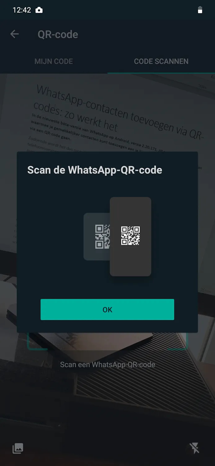 WhatsApp QR-codes