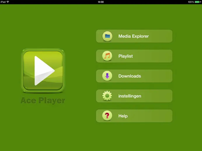 Met AcePlayer kun je heel veel verschillende soorten filmbestanden op je iPad afspelen.