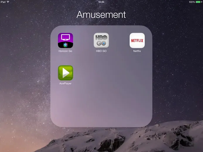 Je kunt de iPad ook inzetten als mediacenter voor het streamen van films (of muziek).