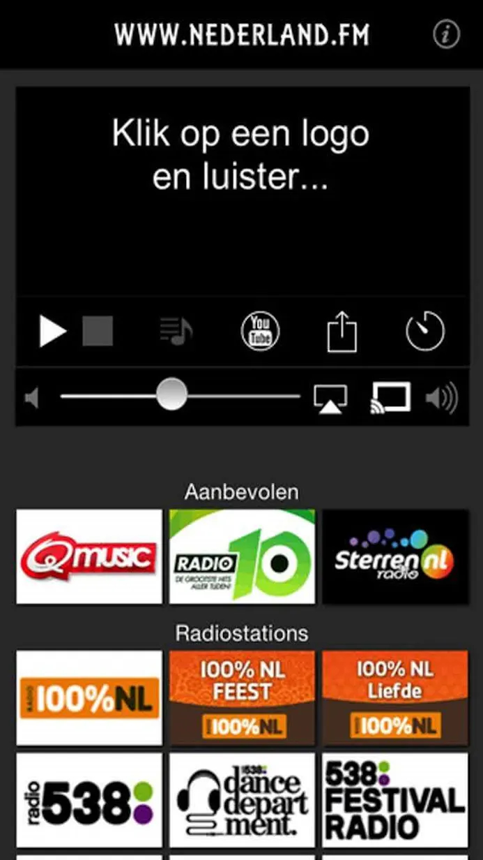 Overzichtelijk alle Nederlandse zenders bij elkaar met Nederland.FM.