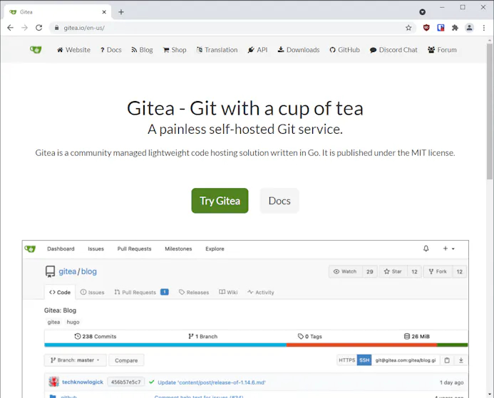 Met Gitea kun je een lichtgewicht GitHub bouwen voor persoonlijk gebruik.