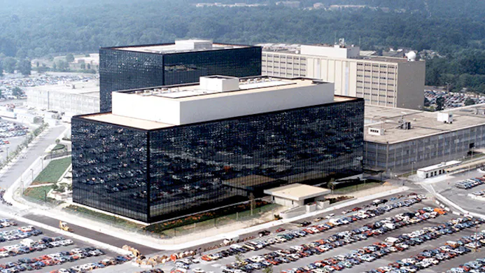 Het hoofdkwartier van de NSA.
