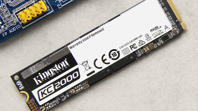 Kingston KC2000 review - M.2 PCIe NVMe SSD getest
