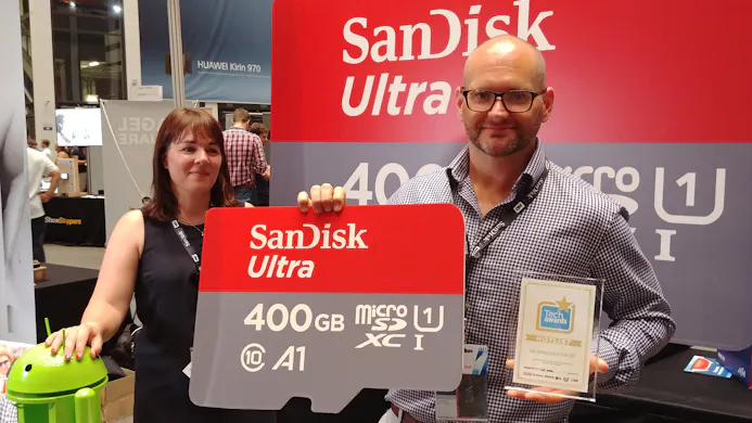 het beste van IFA - SanDisk 400GB microsd-kaart