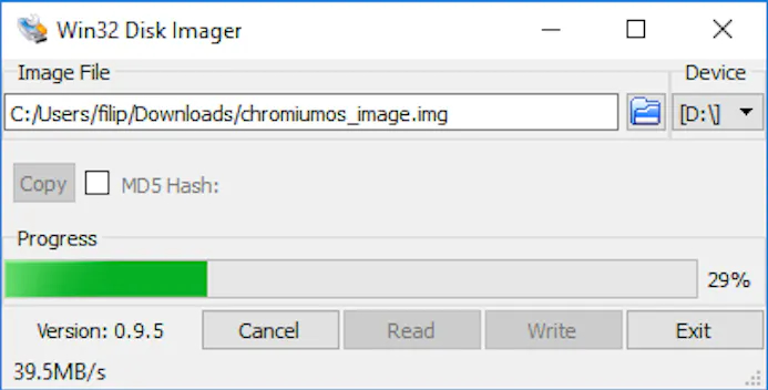 Chromium OS installeren