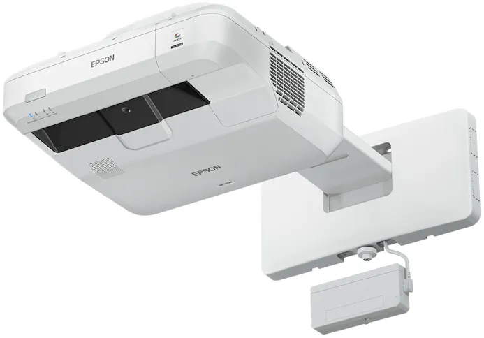 De EB-1470UI projector kan beelden tot 100 inch projecteren en deelnemers kunnen interactief deelnemen aan presentaties.