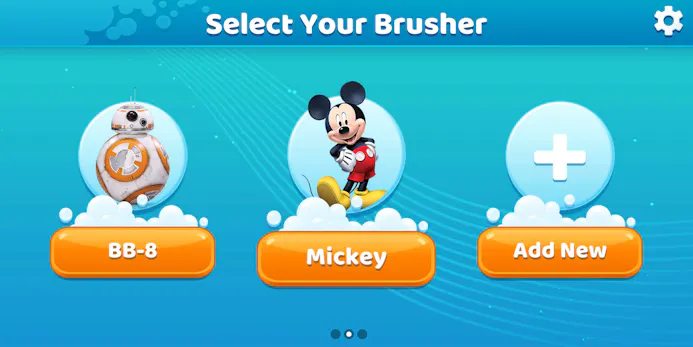 De Disney Magic Timer App Oral-B tanden  helpt kinderen met het poetsen van hun tanden.