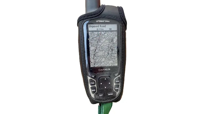 Garmin handheld-GPS met kaart