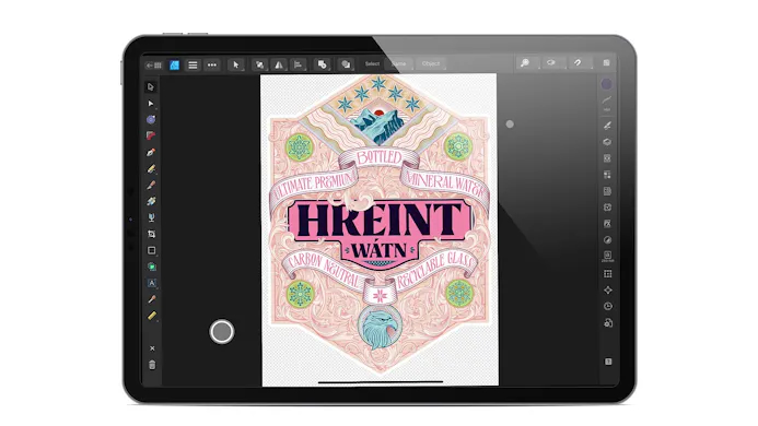 Affinity Designer 2 op de iPad