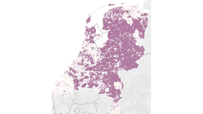 Glasvezelnetwerk in Nederland (Bron: ACM)
