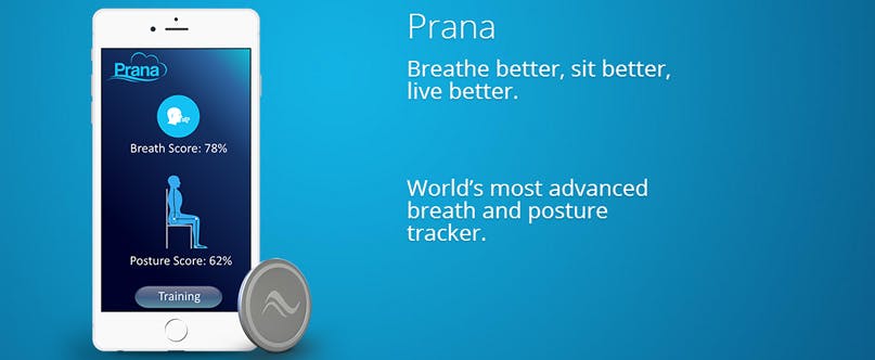 Let op je houding en ademhaling met deze wearable