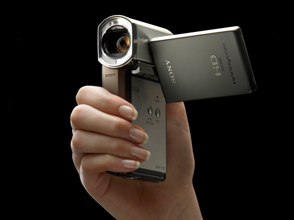Sony komt met 's werelds kleinste Full HD camcorder