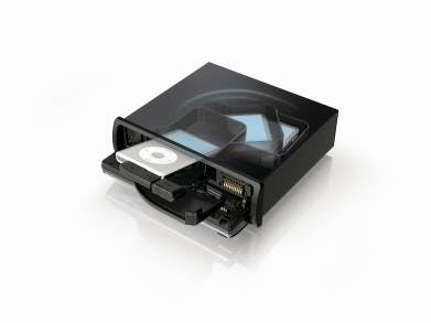 Sony autoradio als dock voor mediaspeler