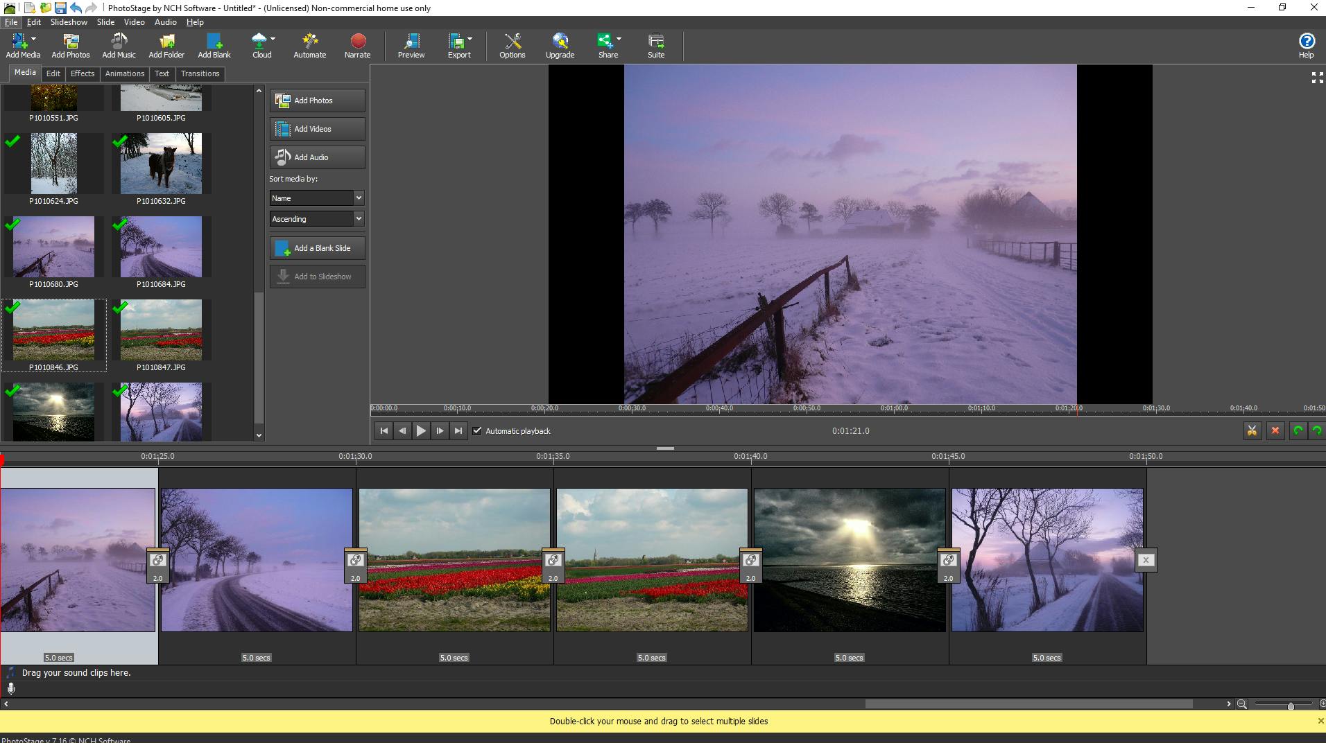 PhotoStage - Maak een eigen diashow