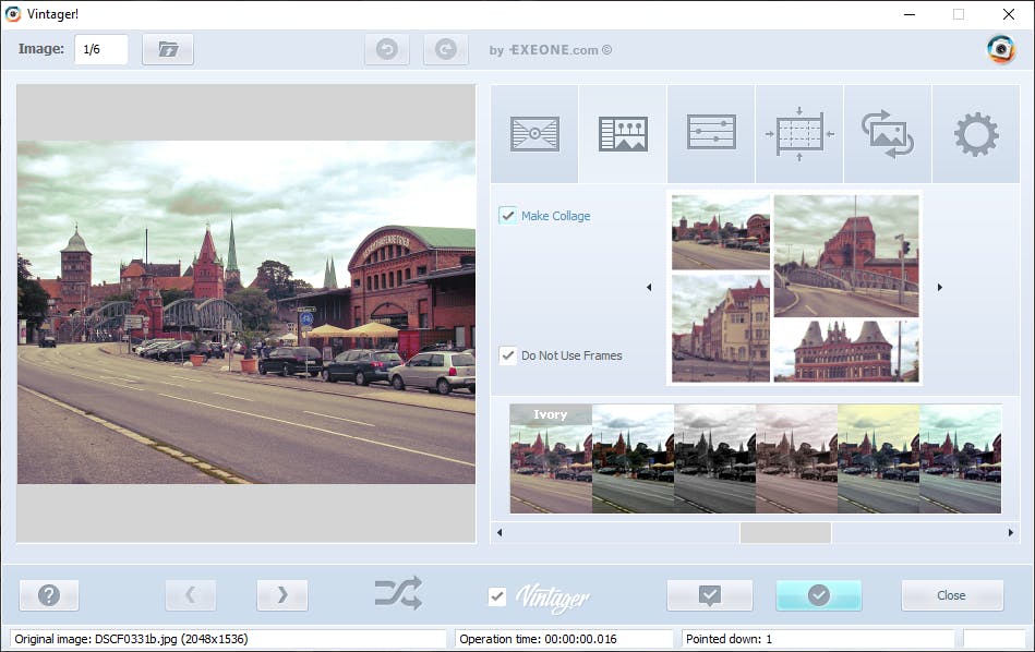 Vintager 2 - Maak uw nieuwe foto’s weer als oud