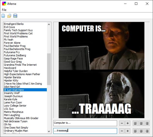 iMeme - Maak uw eigen internet meme’s