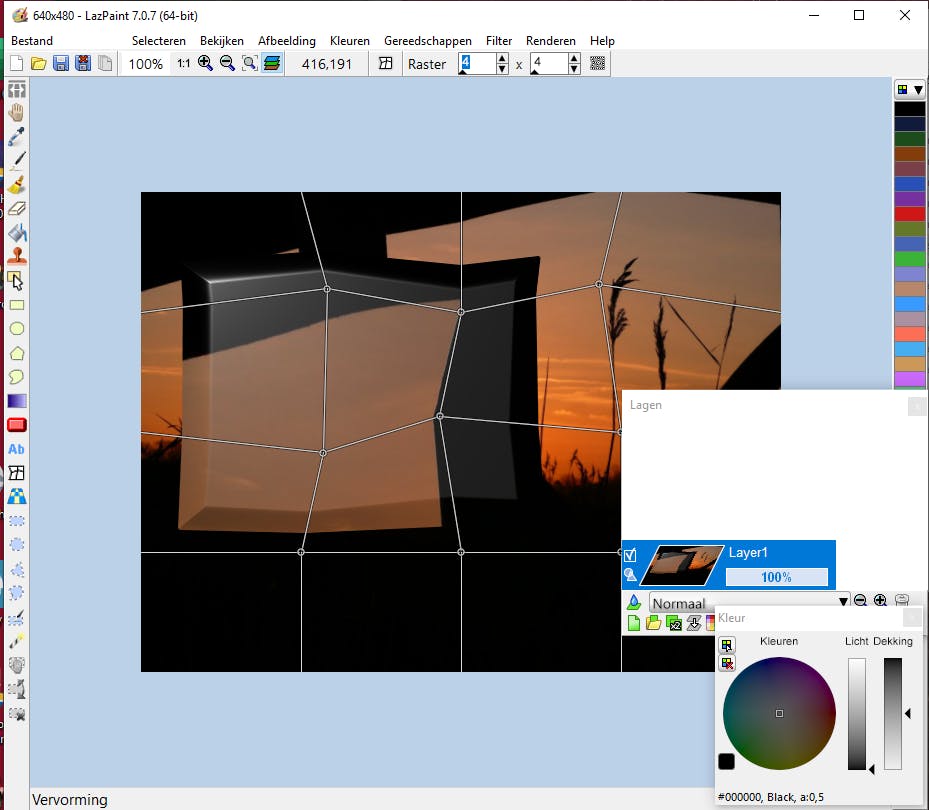 LazPaint - Een veelzijdige fotobewerker en tekenprogramma