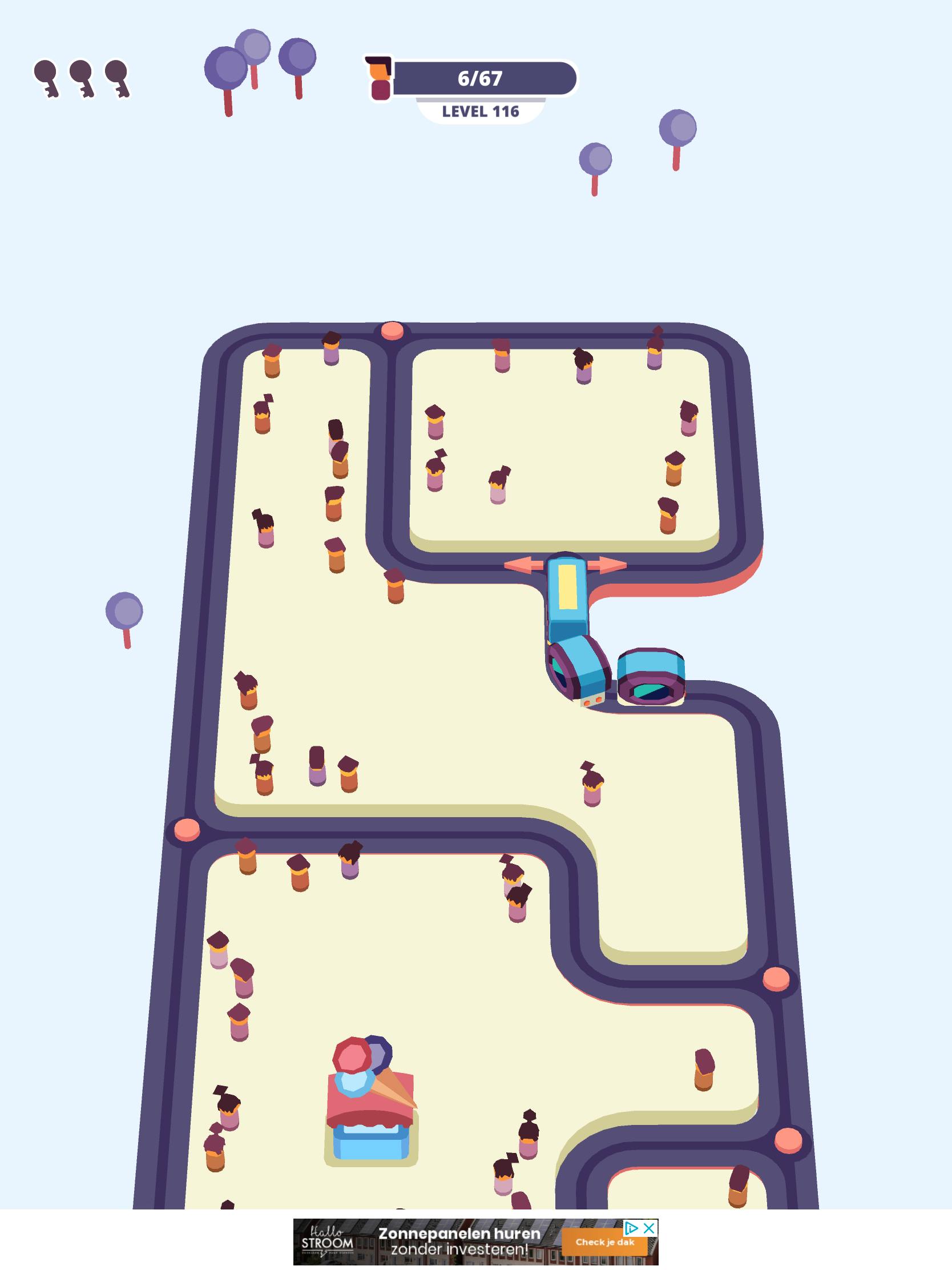 Train Taxi - Rijd je zelf niet klem in deze puzzelgame