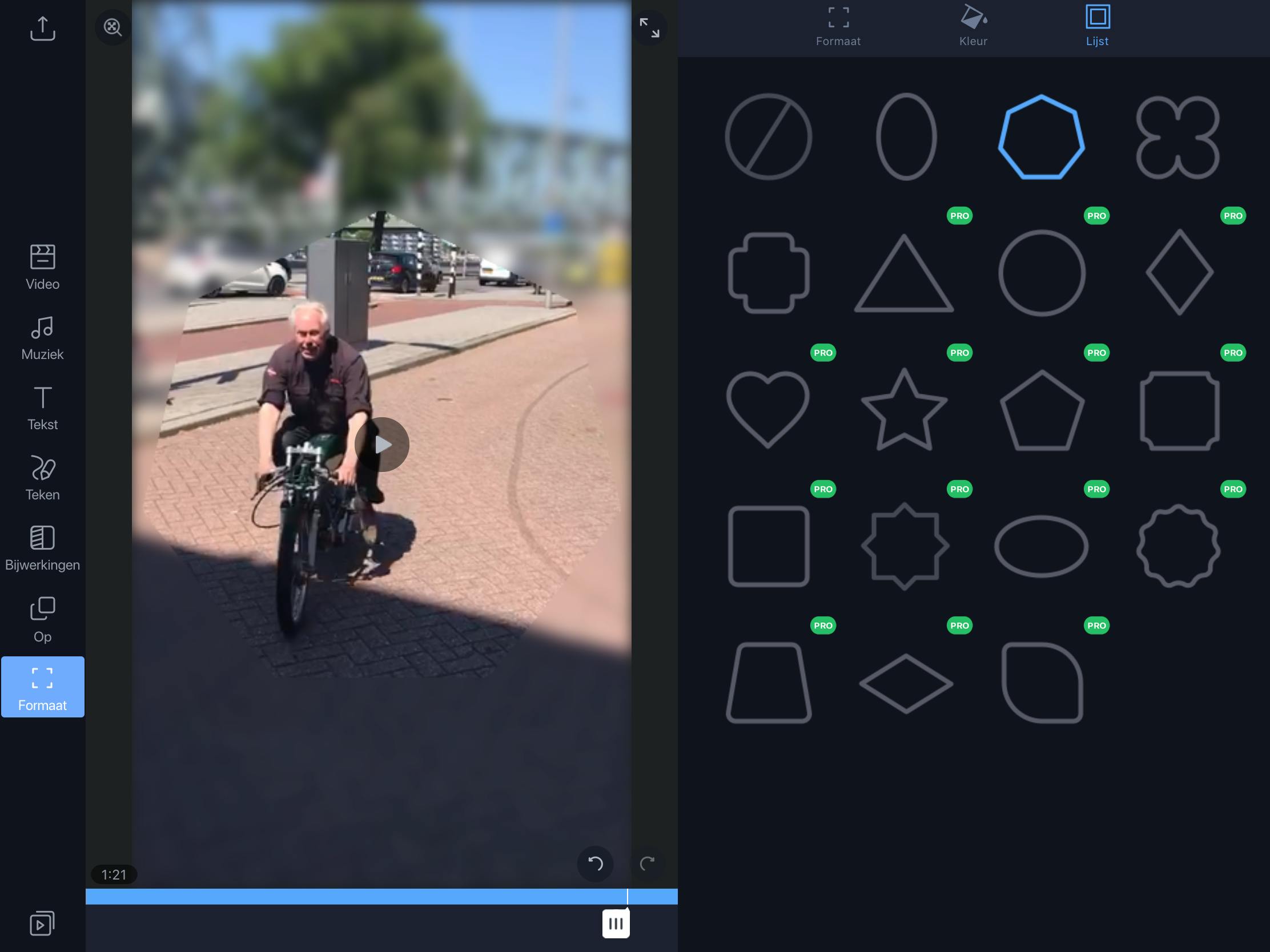 Filmr - Filmpjes monteren en verfraaien op uw mobiel