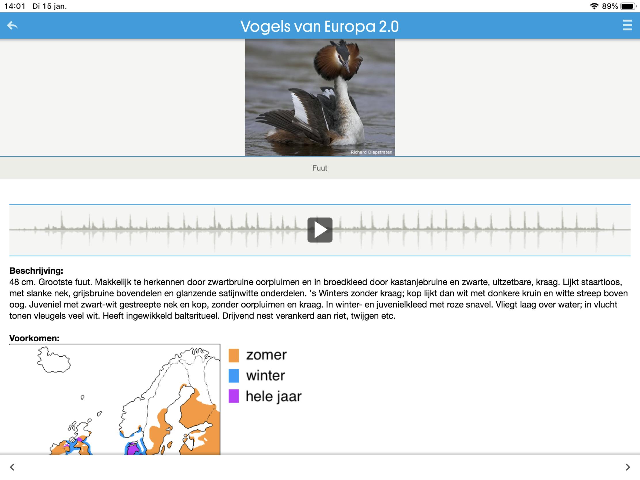 Vogels van Europa 2.0 - Kijk, wat vliegt daar? Hoor, wat tjilpt daar?