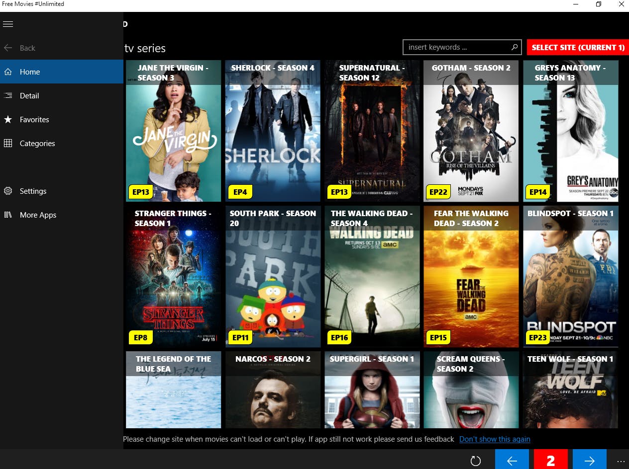 Free Movies #Unlimited - Kijk gratis films en series