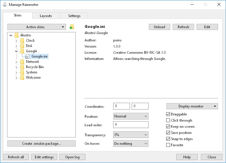 Rainmeter - Nieuw jasje voor Windows