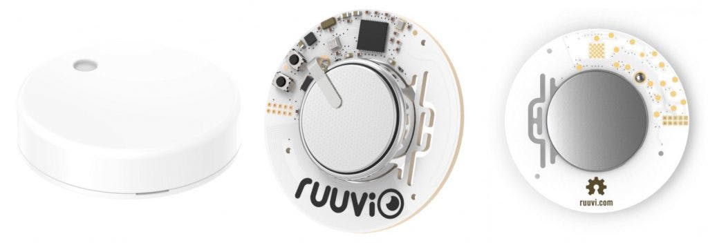De RuuviTag is een interessant sensorbordje, dat volledig programmeerbaar is.