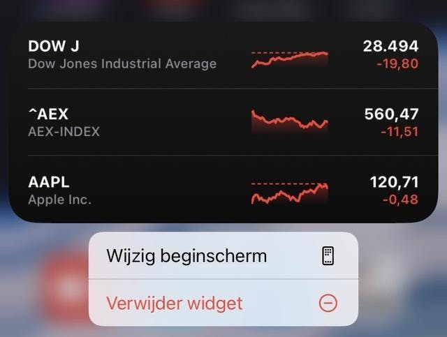 En zo verwijder je een ongewenste widget helemaal.