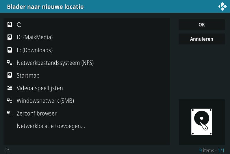 Tip 06 Staan de films op de huidige computer of op een ander apparaat binnen het thuisnetwerk opgeslagen?