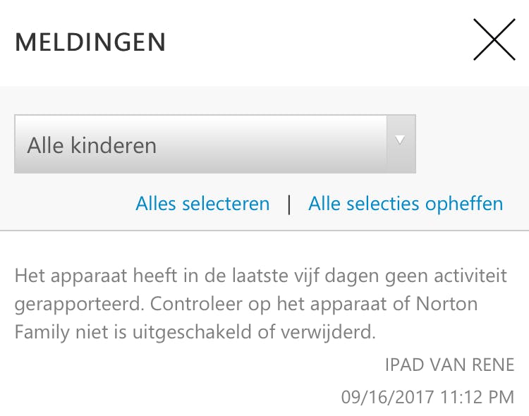 Ik krijg deze melding, terwijl alles goed geïnstalleerd is.