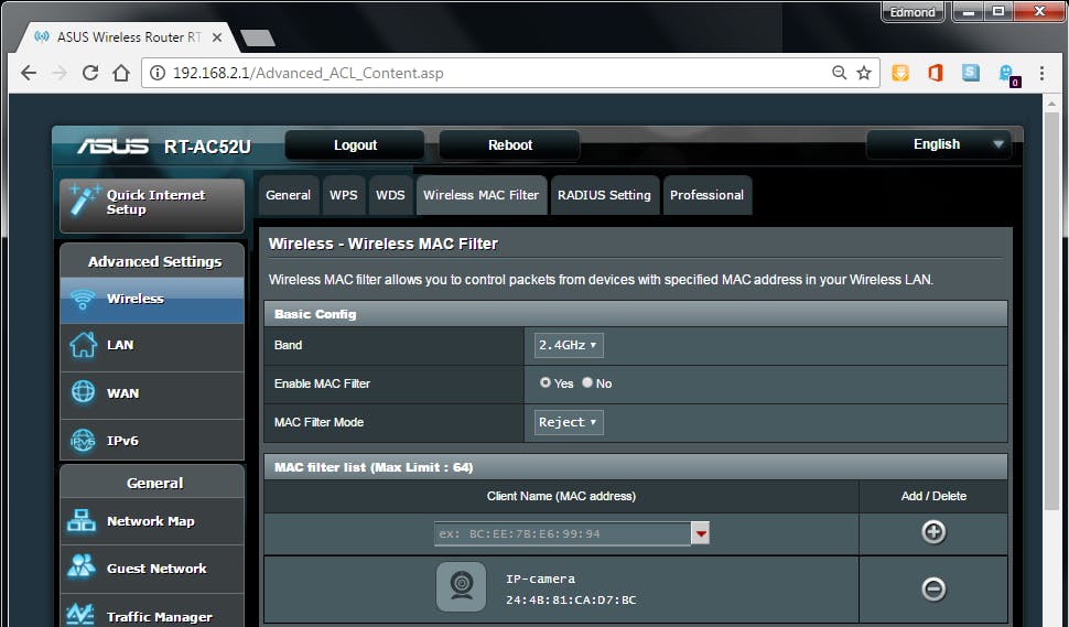 03 Wil een apparaat niet overschakelen naar de bekabelde verbinding, blokkeer het dan op de wifi-router.