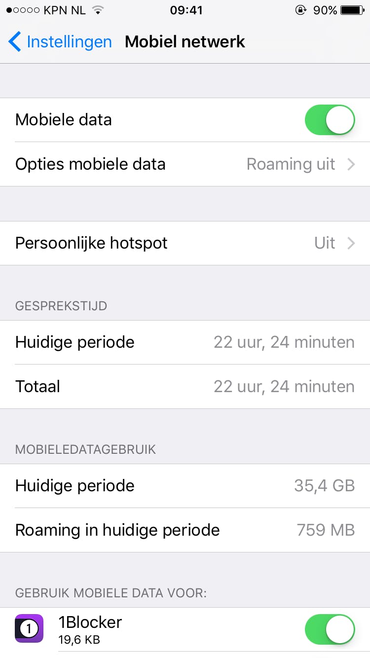 Hoeveel data